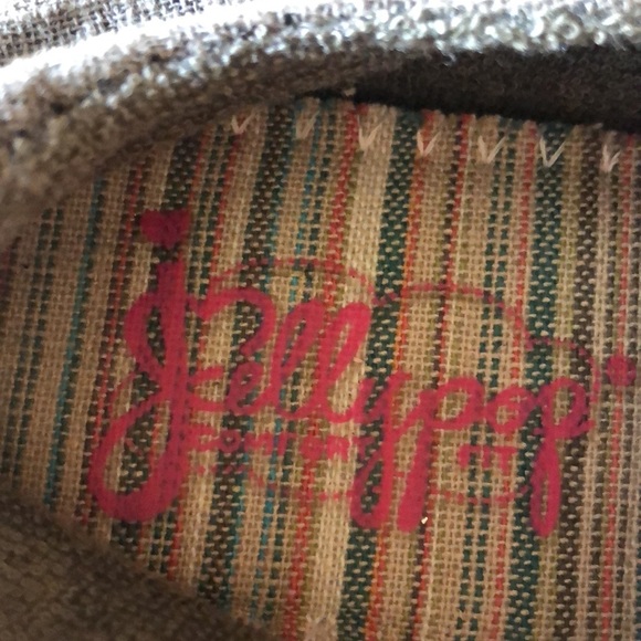 Jellypop (Abela) olive green slip on sneakers - Picture 3 of 5